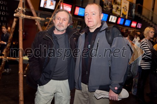 Miha Hočevar, režiser;  Simon Tanšek, direktor fotografije