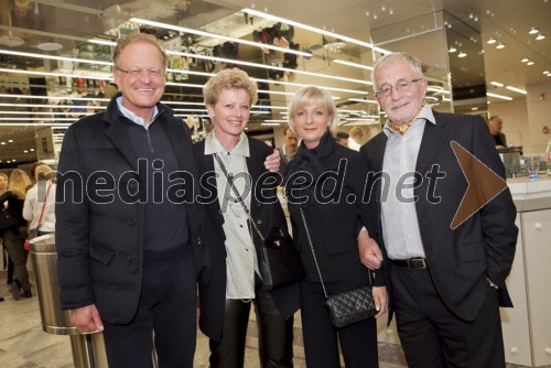 Janez Škrabec, Riko d.o.o.; Rija Čič; Sonja Poljanšek - Škrabec, lastnica Welness centra Sunny; Peter Čeferin, odvetnik