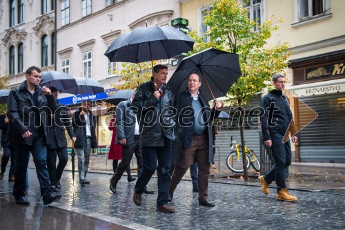 Borut Pahor, predsednik Republike Slovenije; Albert II. Monaški, monaški knez 