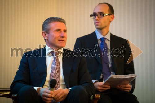 Sergej Bubka, legendarni atlet, podpredsednik Mednarodne atletske zveze (IAAF)