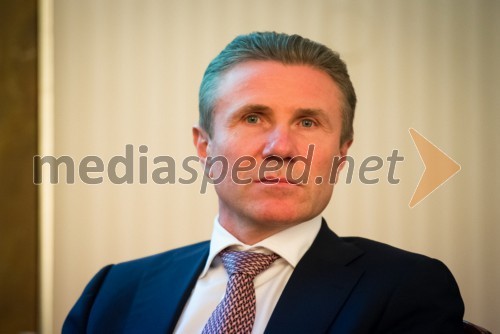 Sergej Bubka, legendarni atlet, podpredsednik Mednarodne atletske zveze (IAAF)