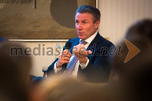 Sergej Bubka, legendarni atlet, podpredsednik Mednarodne atletske zveze (IAAF)