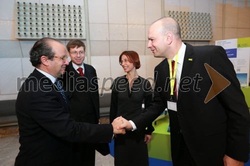 Daniel Caleja Crespo, Evropska komisija; Boštjan Skalar, v.d. direktorja javne agencije SPIRIT Slovenija