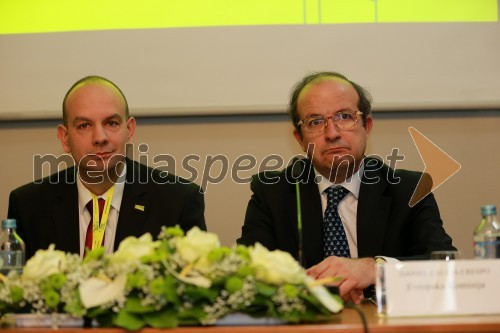 Boštjan Skalar, v.d. direktor javne agencije SPIRIT Slovenija; Daniel Caleja Crespo, Evropska komisija