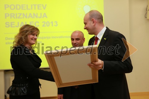 Aleksandra Gradišek, Razvojni center Srca Slovenije; mag. Marjan Hribar, generalni direktor Direktorata za turizem in internacionalizacijo na Ministrstvu za gospodarski razvoj in tehnologijo: Boštjan Skalar, v.d. direktorja javne agencije SPIRIT Slovenija