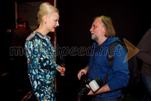 Polona Juh, igralka; Tone Stojko, fotograf