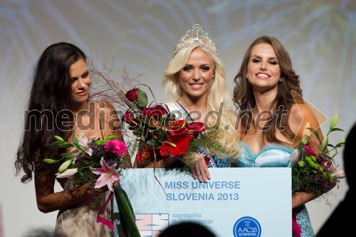 Nataša Naneva; Nina Đurđević; Sara Savnik, Miss Universe Slovenije 2013