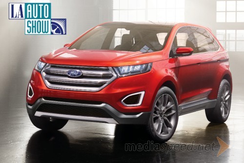 Konceptni Ford Edge kot novi veliki razkošnejši SUV za Evropo