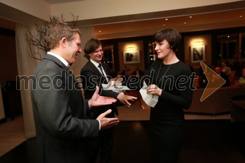 Andreas Berthold-van der Molen, Microsoft Power & Utilities, EMEA; Majda Dodevska, Elektro Ljubljana