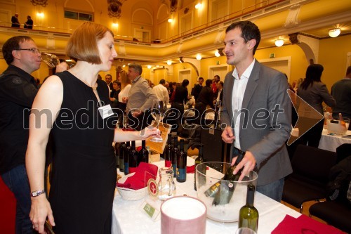 Lili Vodušek, Pernod Ricard Slovenija; Martin Gruzovin, vina Guerila