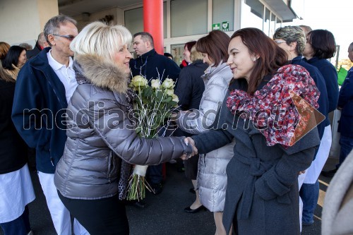 Melita Ferlež, direktorica Henkel Maribor; Anita Manček, vodja sindikata Henkel Maribor