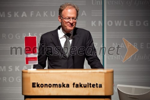 Janez Škrabec, predsednik Alumni kluba Ekonomske fakultete Univerze v Ljubljani