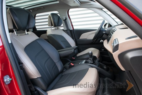 Citroën C4 Picasso, dvobarvno usnje za opremo Exclusive