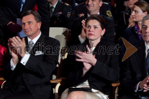 Borut Pahor, presednik Republike Slovenije; Alenka Bratušek, predsednica Vlade