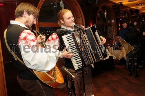 Član ansambla Aufbiks; Miha Dragoš, mister Slovenije 2011 in član ansambla Aufbiks