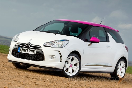 Citroën predstavil posebno izdajo DS3 modelov v pink barvi