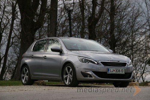 Peugeot 308 Allure 1.6 THP 125, mediaspeed test