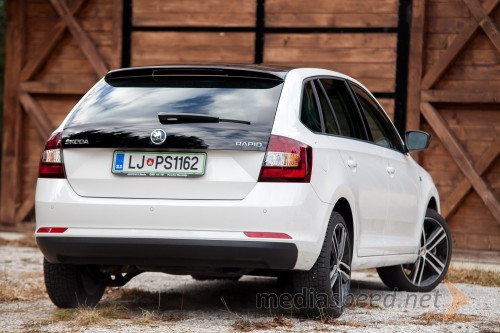 Škoda Rapid Spaceback 1.2 TSI (77 kW) Elegance