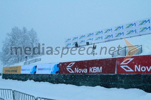 Stanje proge in stadiona Vitranc v Podkorenu