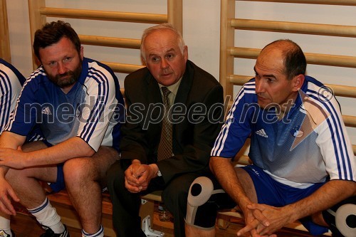 Ivan Žagar, minister brez resorja, Edvard Čagran, župan občine Šentilj in Janez Janša, predsednik Vlade Republike Slovenije