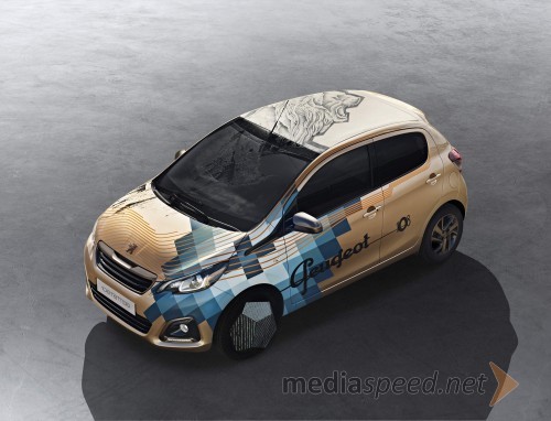 Konceptno vozilo Peugeot 108 Tattoo Concept