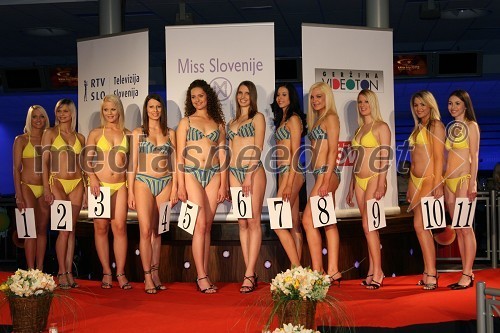 Finalistke izbora Miss Maribor 2007