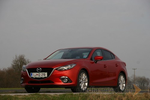 Mazda3 CD150 Revolution Top in Mazda3 G120 Revolution, mediaspeed test