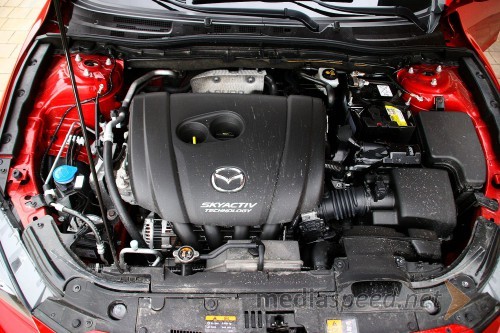 Mazda3 G120 Revolution, bencinski motor je precej varčen