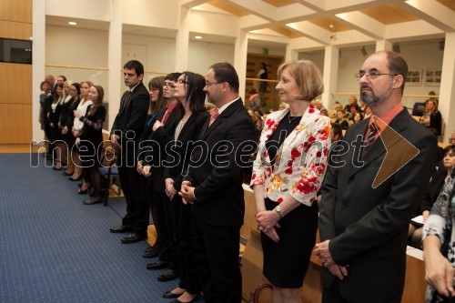 Promocija doktorjev znanosti, april 2014