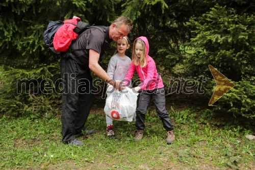 Očistimo gore in planine, otvoritev akcije Zavarovalnice Triglav