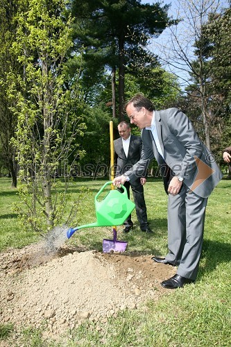 Franc Kangler, Mariborski župan in Milan Petek, poslanec LDS