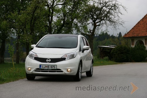 Nissan Note 1.5 dCi Acenta Look Connect & Nissan Note 1.2 Acenta Look Connect, mediaspeed test