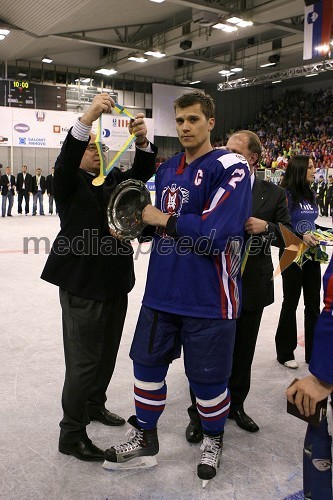 Marcel Rodman, kapetan slovenske hokejske reprezentance