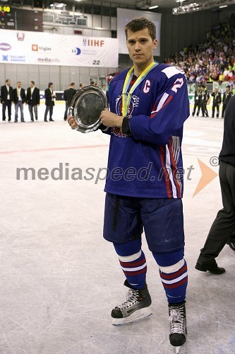 Marcel Rodman, kapetan slovenske hokejske reprezentance