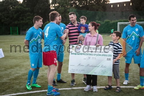 Matej Mavrič Rožič, poslovilna tekma