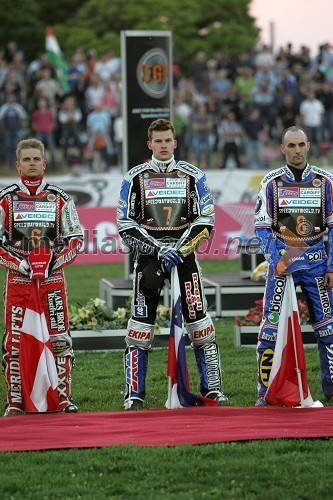 Hans Andersen, Danska, Matej Žagar (Slovenija) in Tomasz Gollob, Poljska