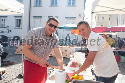 Diši po Prekmurju na ljubljanski tržnici