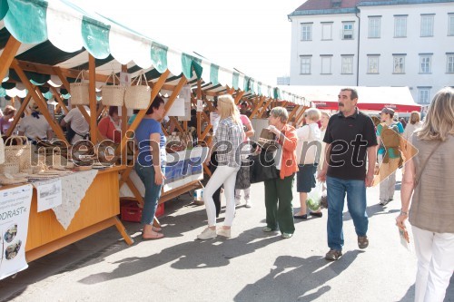 Diši po Prekmurju na ljubljanski tržnici