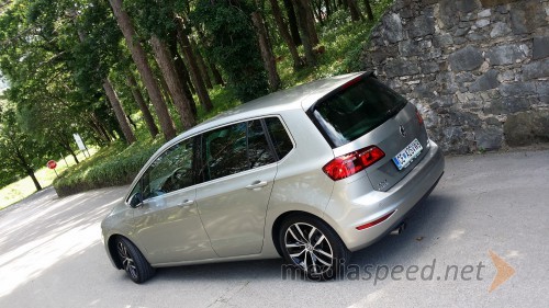 Volkswagen Golf Sportsvan, slovenska predstavitev