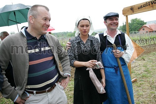 Franc Kangler, mariborski župan in domačina s Kobilja