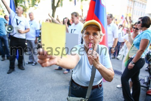 Podporniki Janeza Janše