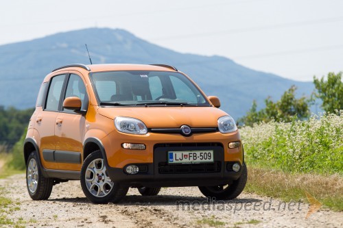 Fiat Panda 1.3 Multijet Trekking, mediaspeed test