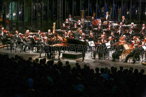 Boris Berezovski, pianist in Orkester Slovenske filharmonije