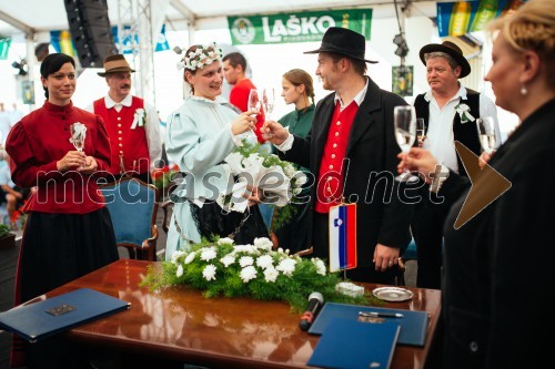 50. Pivo in cvetje, nedelja, festivalsko dogajanje