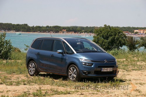 Citroën Grand C4 Picasso BlueHDi Exclusive, mediaspeed test