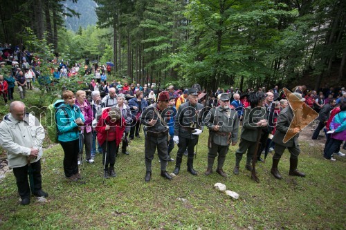 Spominska svečanost ob Ruski kapelici