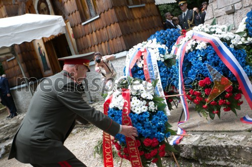 Spominska svečanost ob Ruski kapelici