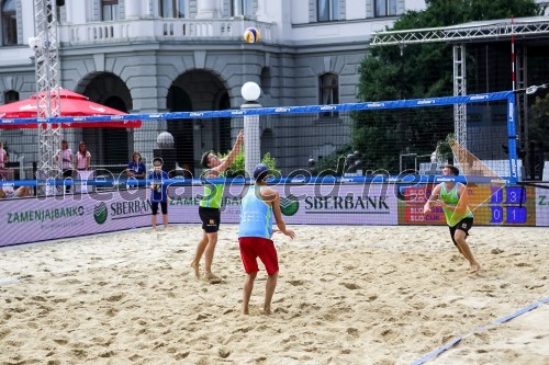 Beach volley challenge Ljubljana 2014, petek