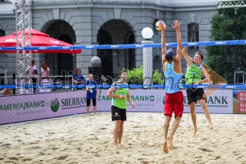 Beach volley challenge Ljubljana 2014, petek