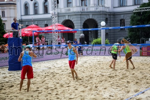 Beach volley challenge Ljubljana 2014, petek